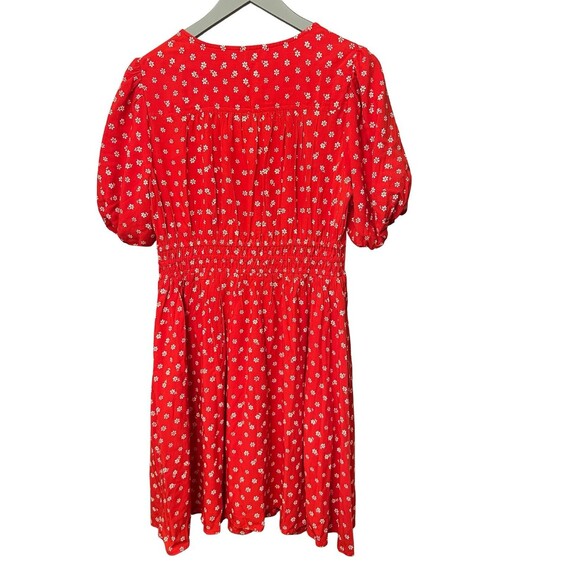 Madewell Floral Sophia Mini Dress in Size M Cottagecore Prairiecore - Picture 3 of 8